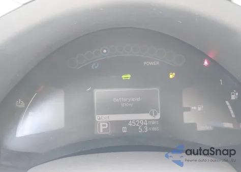 2012 Nissan Leaf Sl из США, поврежденный, VIN JN1AZ0CP0CT018149